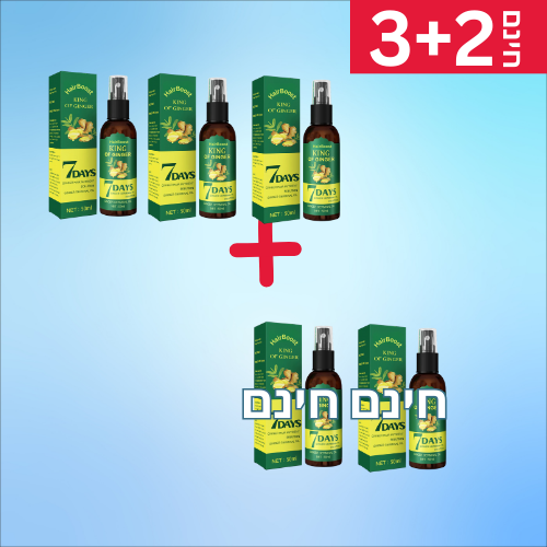 HairBoost: צמיחה מחדש ושיקום שיער עבה וחזק יותר